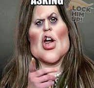 JESUS, JESUS, HALLELUJAH SARAH HUCKABEE SANDERS – THE WH PRESS SECRETARY — STONEWALLS QUESTIONS THAT HAVE TO DO WITH MIGRANT BABIES AND TODDLERS THAT ARE BEING SEPARATED FROM THEIR “ILLEGAL ALIEN” MOTHERS… WHAT WOULD JESUS SAY ABOUT THIS LACK OF COMPASSION & EMPATHY…???
