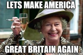 QUEEN ELIZABETH ALSO PROTESTED TRUMP DURING HIS UK VISIT, IN HER OWN SILENT BUT VERY ELOQUENT WAY…